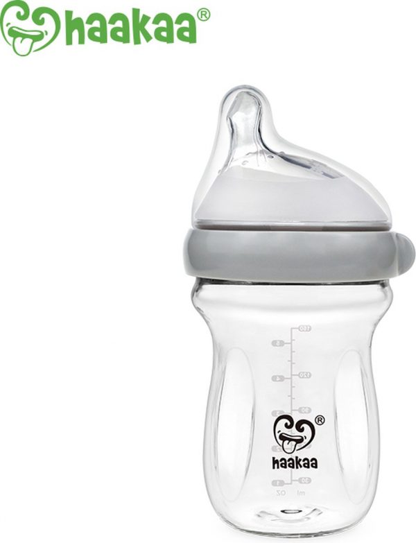 Haakaa Glazen Fles Gen 3 160ml - Afbeelding 6